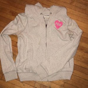 Pink hoodie